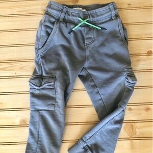 Boden Youth Gray Cargo Drawstring Cargo Jogger Pants Toddler Boys 3Y